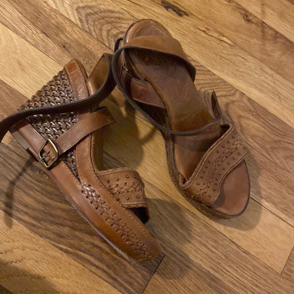 Frye Wedge Platform sandals